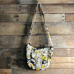 Vera Bradley Dogwood Clare Crossbody Bag and Matching Wristlet